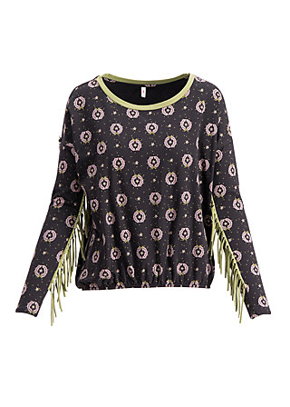 Longsleeve wild wild west, promised land, Sweatshirts & Hoodies, Schwarz