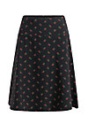Tellerrock himmelsglocken skirt, tiny heart, Röcke, Schwarz