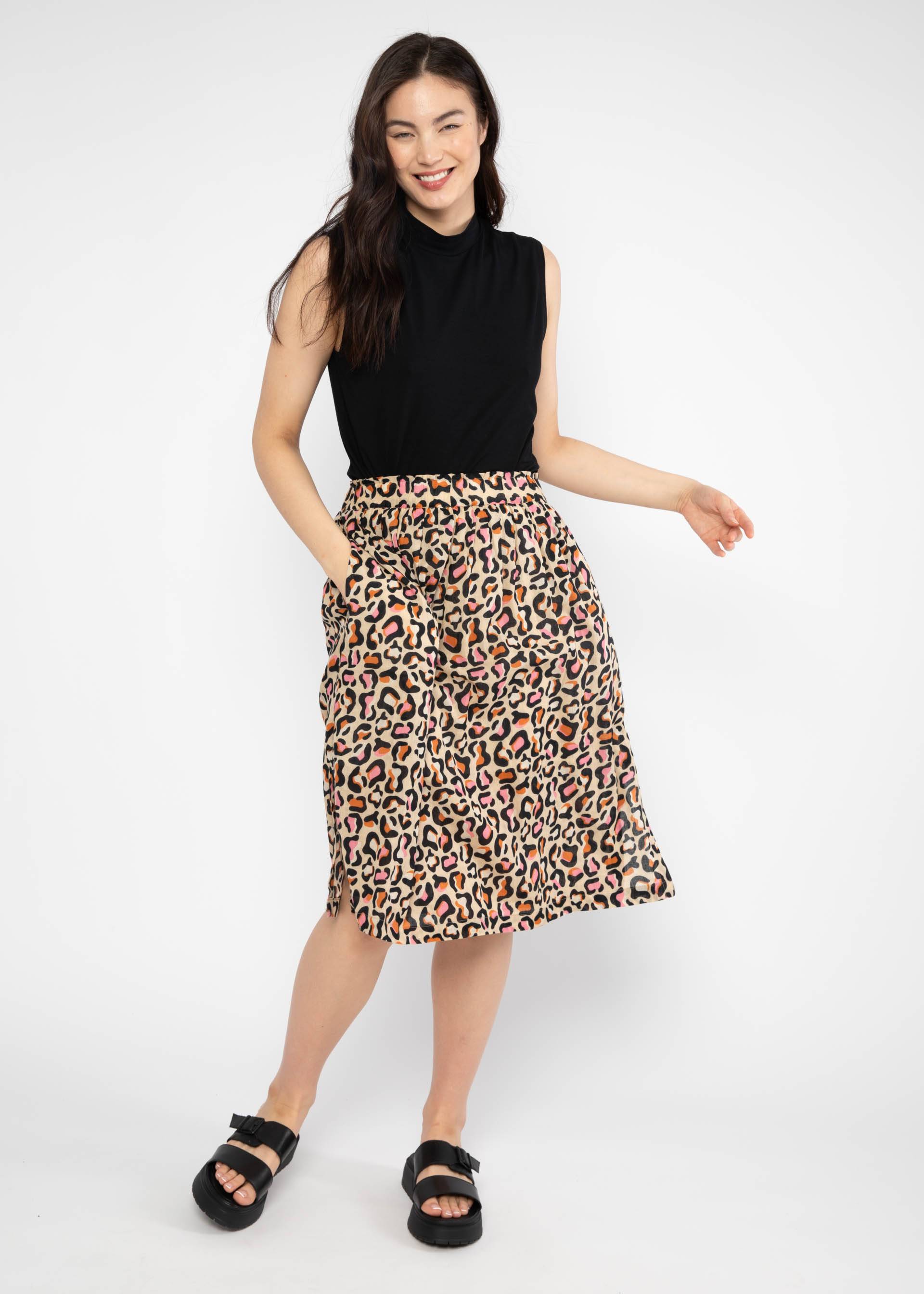 Sommerrock Everyday Sunlight Mirage, leo lovers, Röcke, Beige