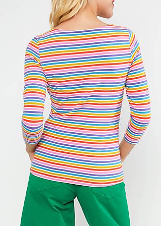 Streifenshirt Oh Marine, coral rainbow stripes, Shirts, Lila