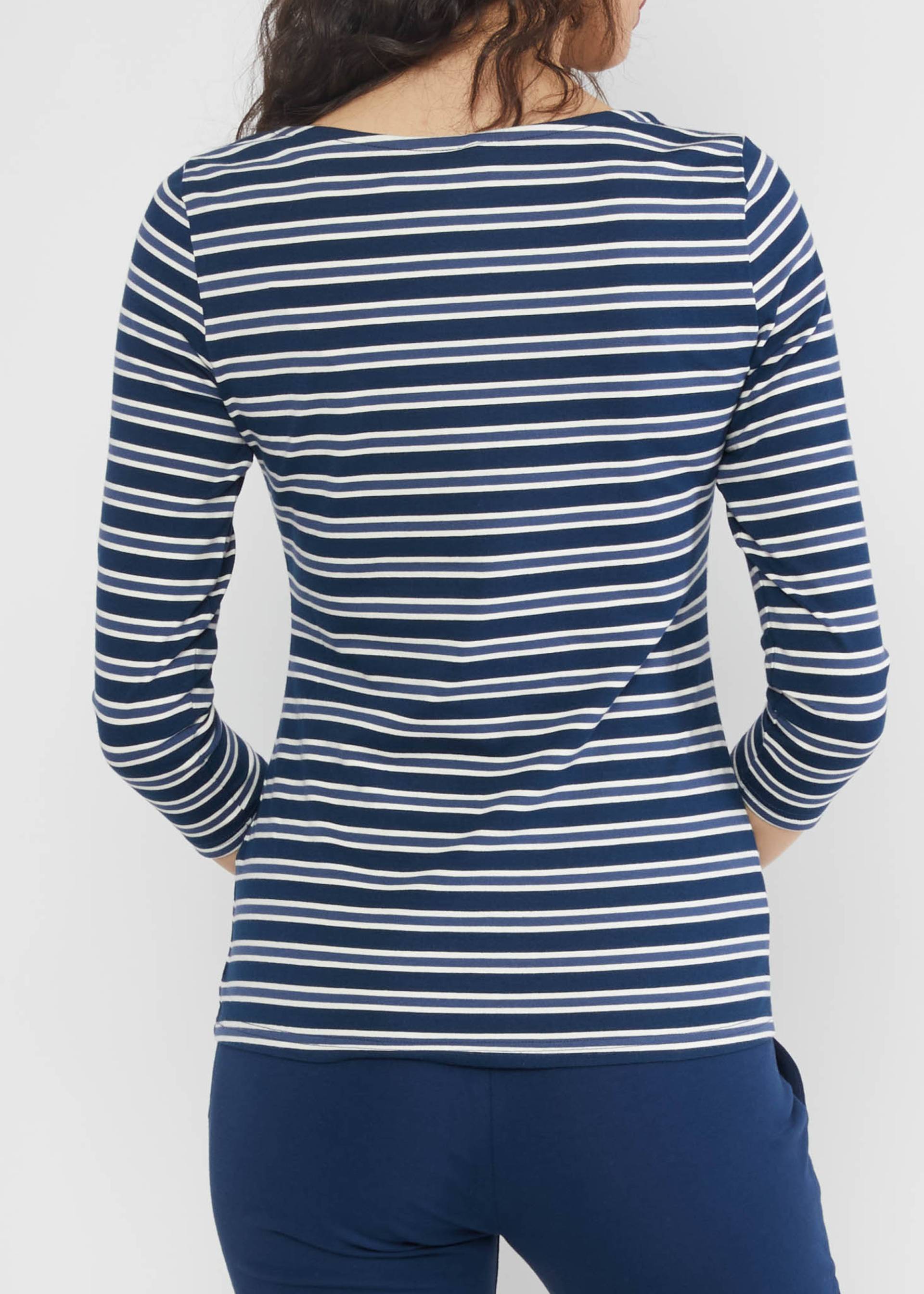 Breton shirt Oh Marine, caravan stripes blue, Tops, Blue