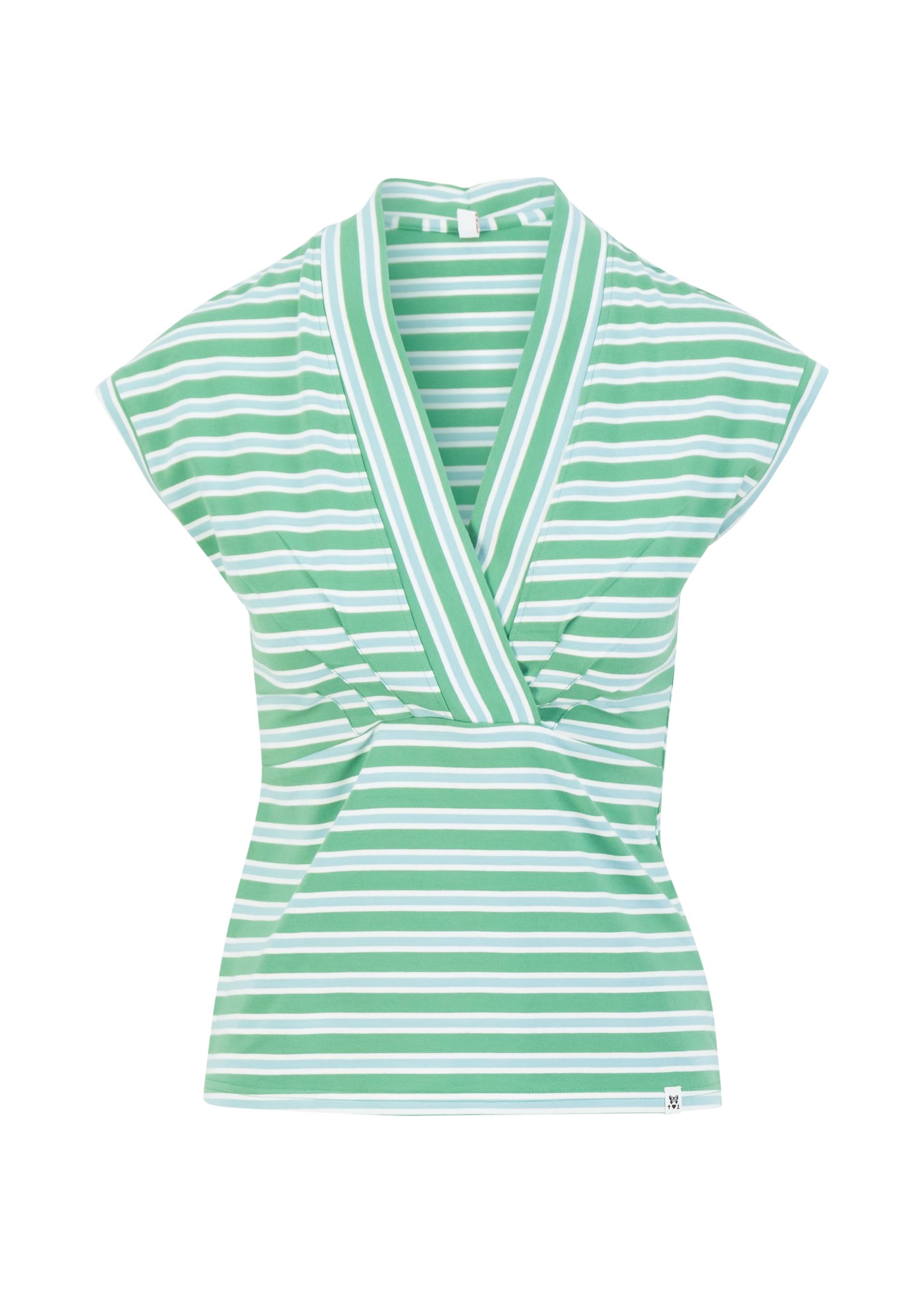 Streifenshirt Virgin Venus, caravan stripes green, Shirts, Grün