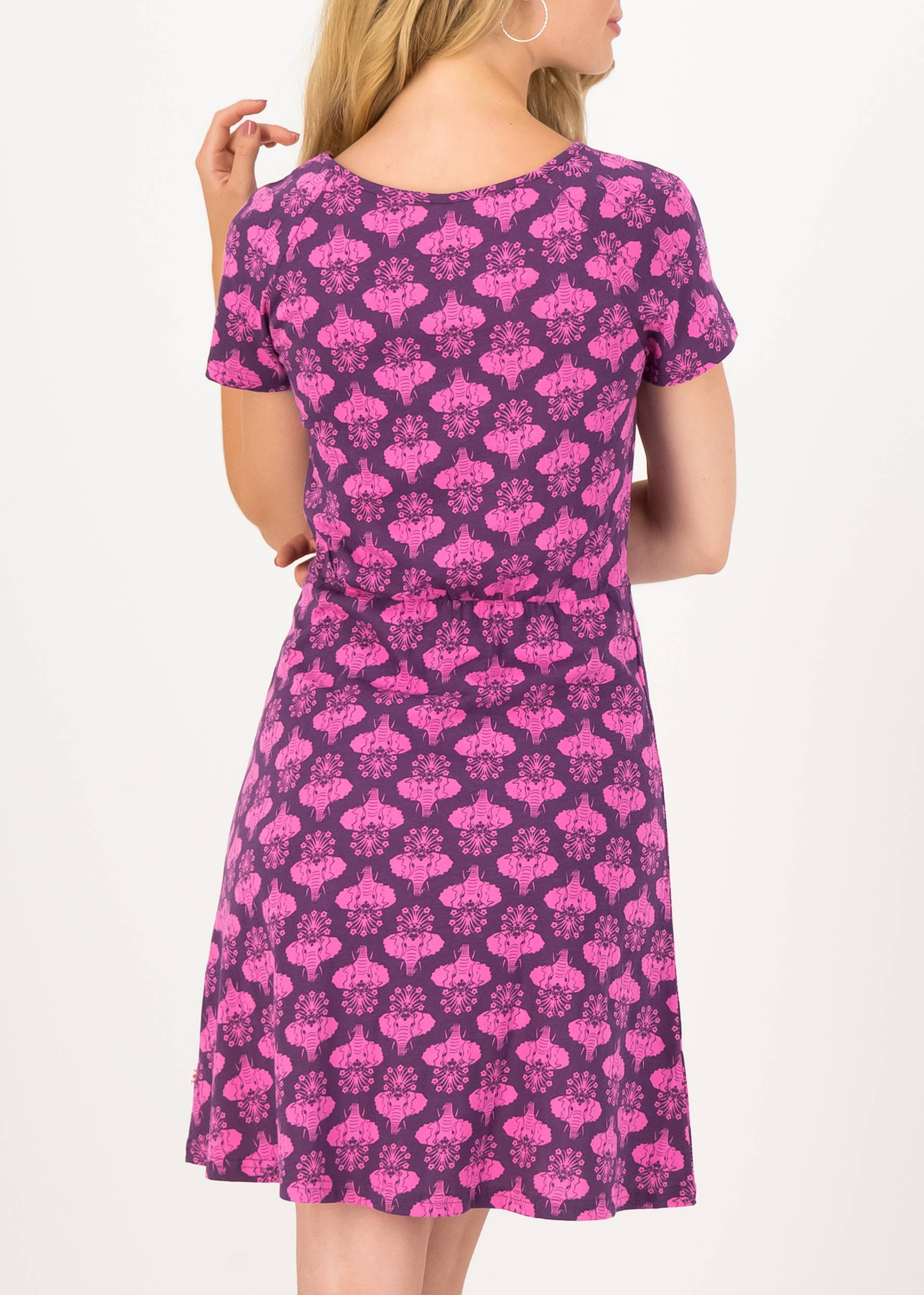 Sommerkleid elephants and lemonade, pink elephants, Kleider, Lila