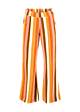 Freizeithose Bell Bottom Beauty, sunny spirit stripe, Hosen, Braun