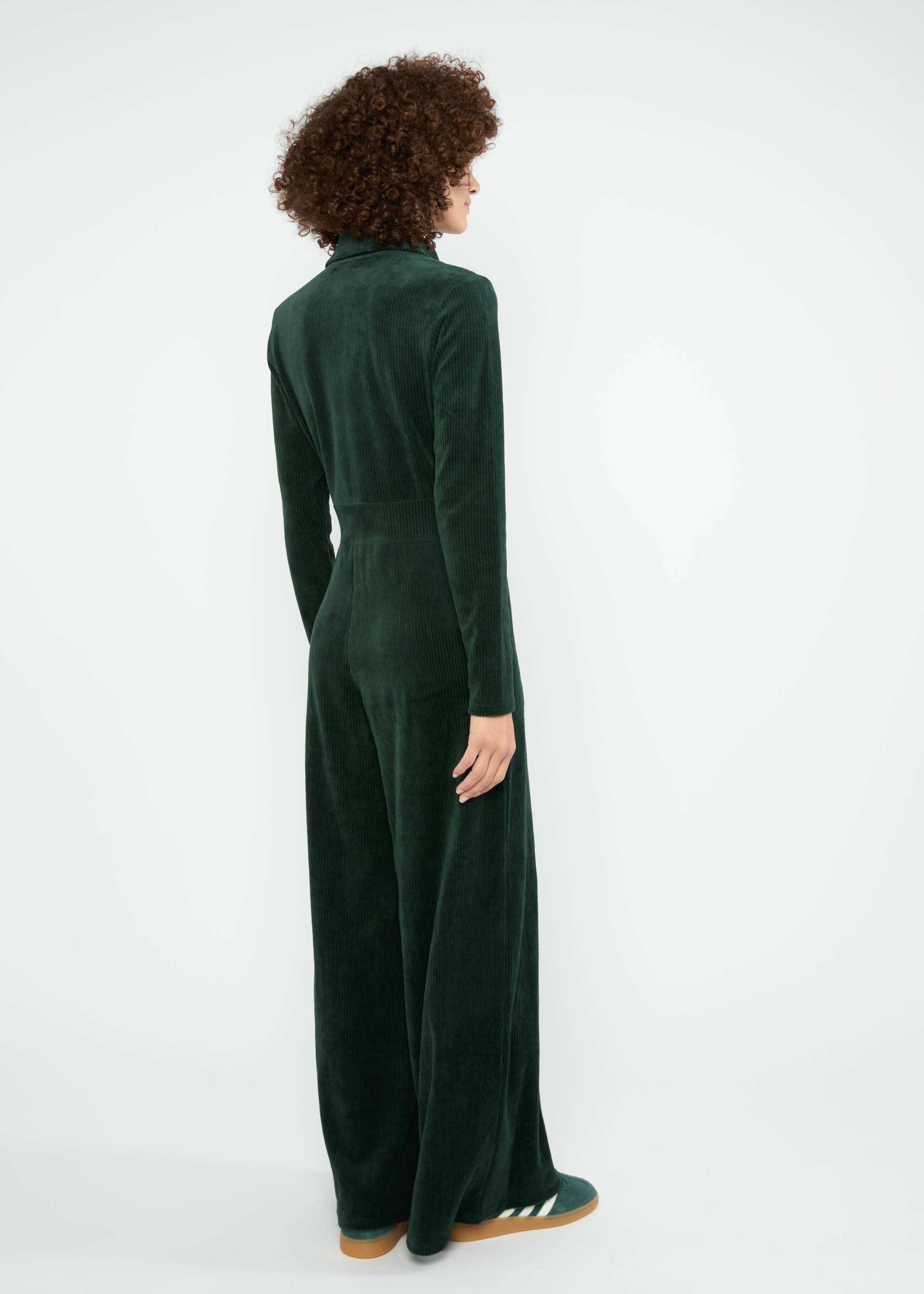 Jumpsuit Jolly Molly, fine needle green, Jumpsuits, Green