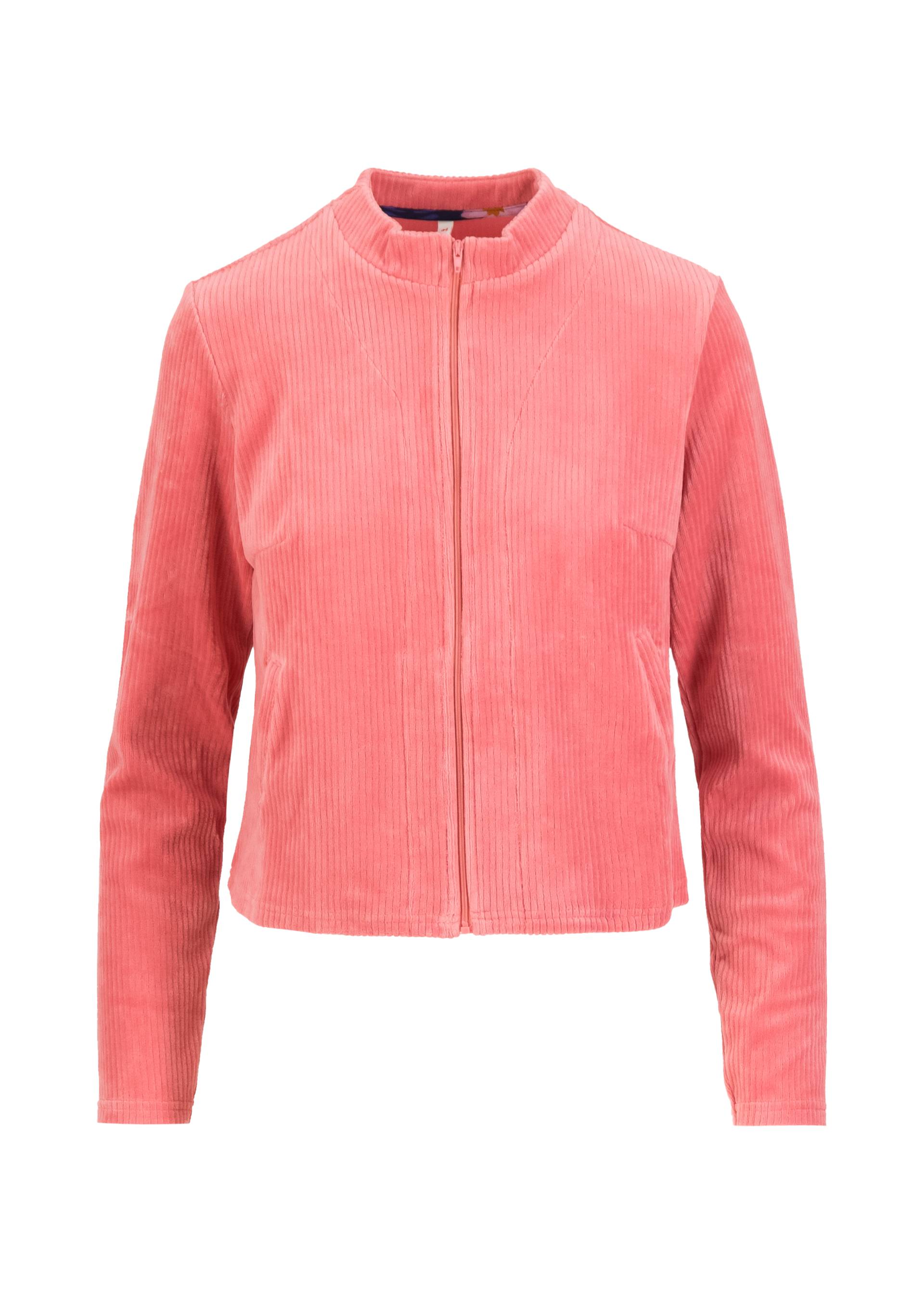 Zip-Jacke Jolly Zip up, fine needle pink, Sweatshirts & Hoodies, Rosa