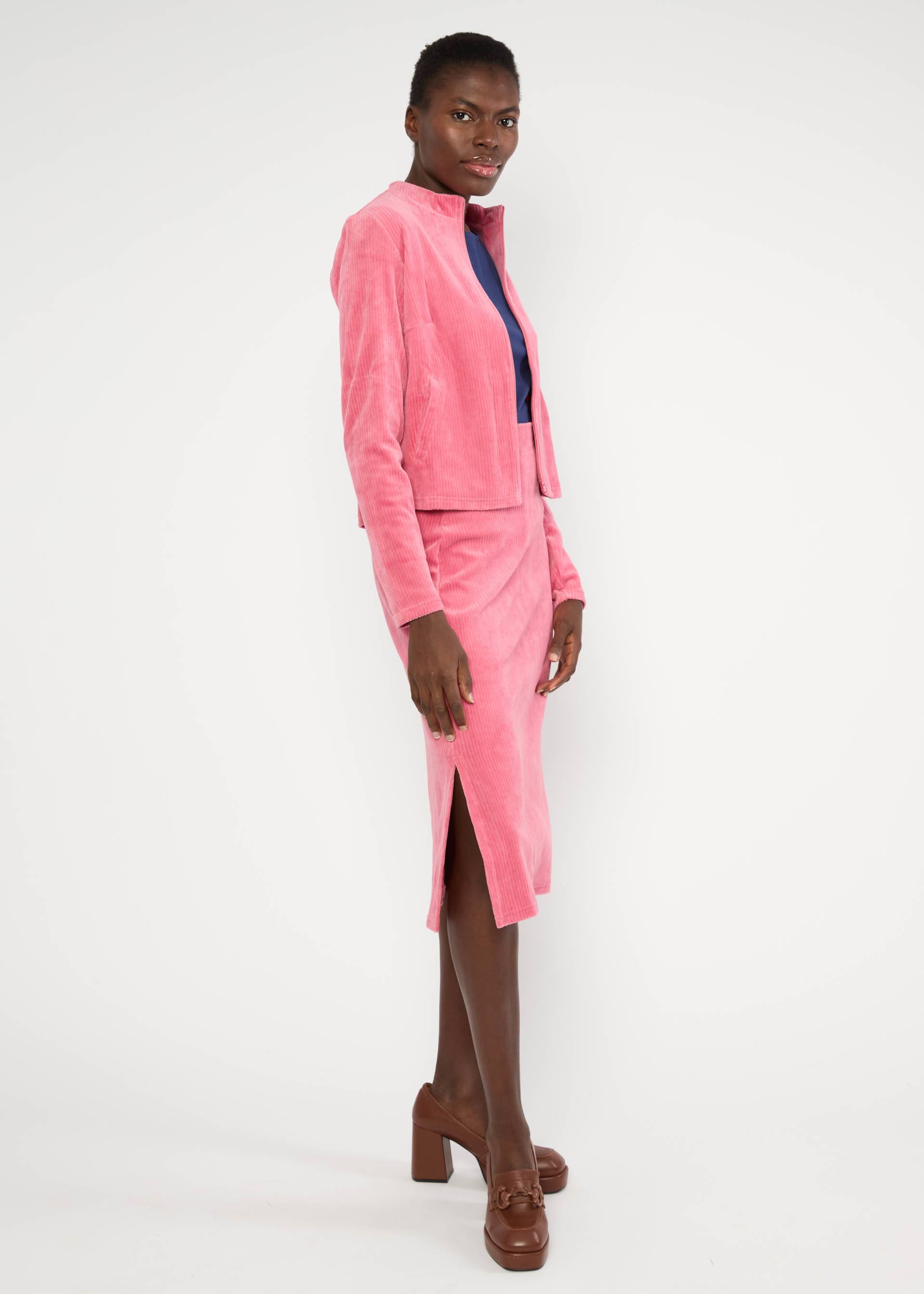 Zip-Jacke Jolly Zip up, fine needle pink, Sweatshirts & Hoodies, Rosa