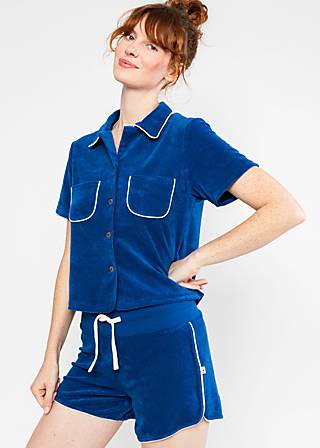 Shorts Hot but Cool, summer 1970, Hosen, Blau