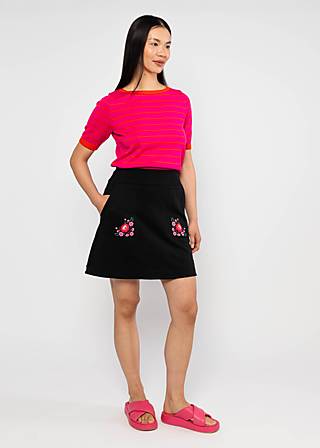 Sweat Skirt Lounge Lover, back to black, Skirts, Black