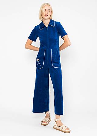 Jumpsuit Rene&eacute; Love Twist, summer 1970, Jumpsuits, Blue