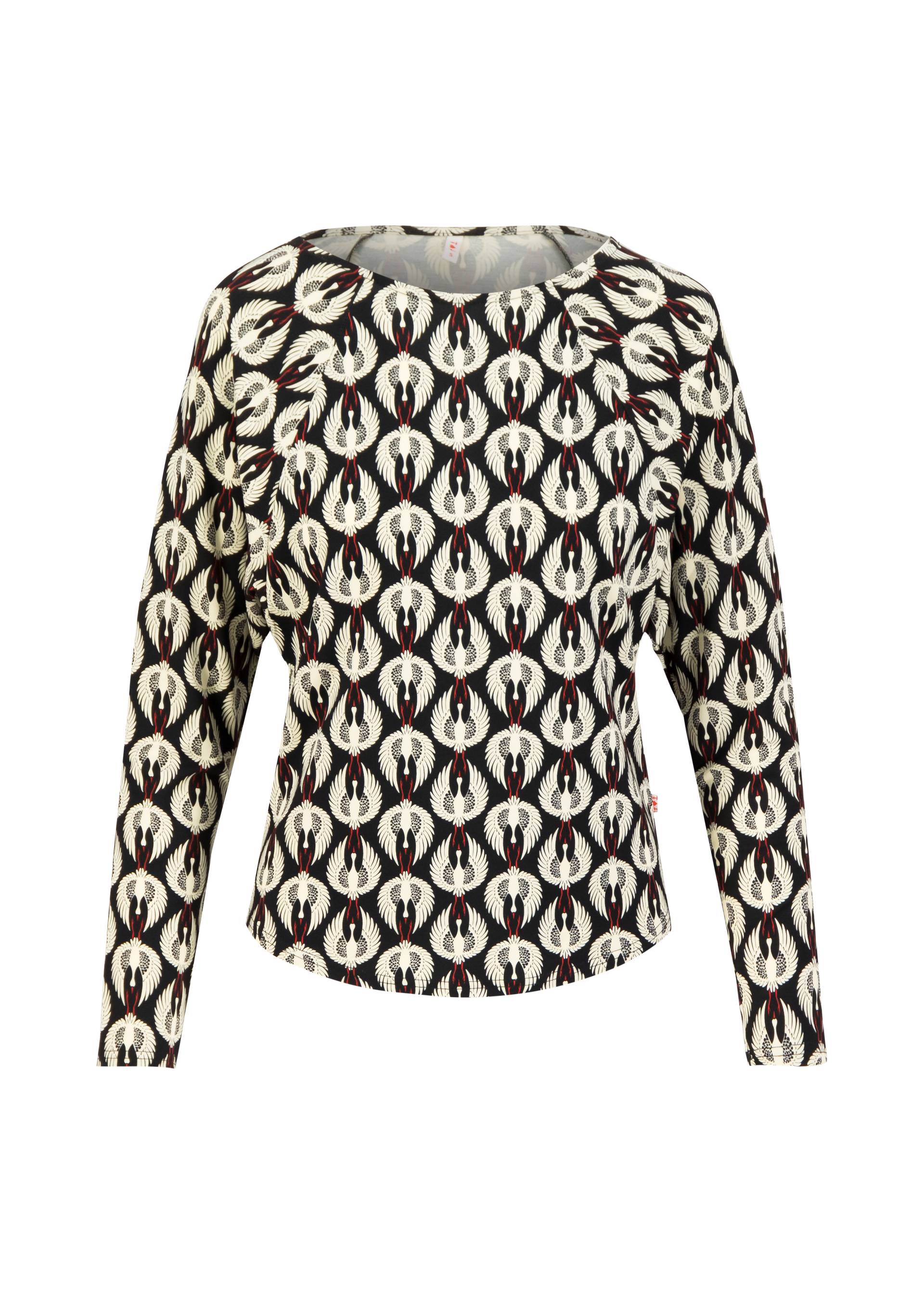 Jersey Top Autumns Wings, crane covey, Tops, Black