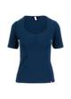 T-Shirt Balconnet F&eacute;minin, dark ultramarine blue, Tops, Blue