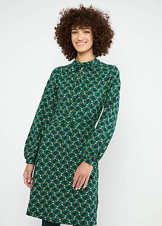 Jerseykleid Dancing  Serenity, shimmering night flower, Kleider, Grün