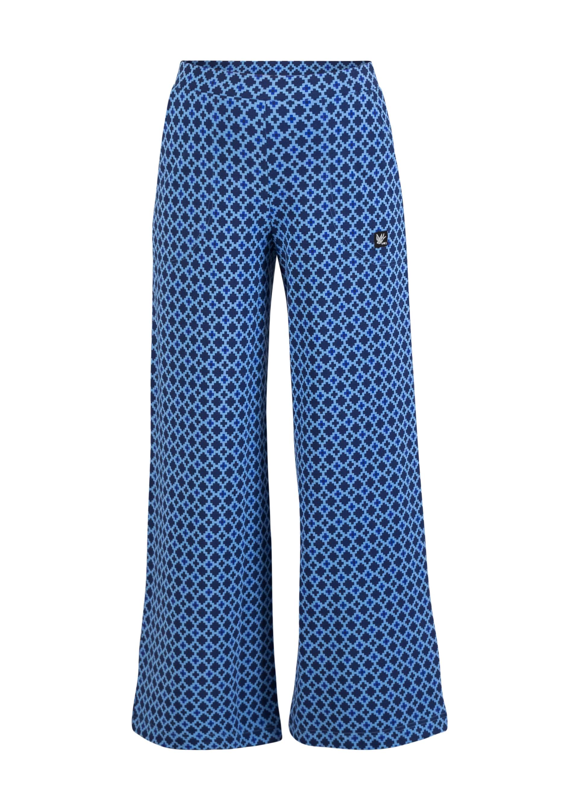 Marlenehose Die Beene von Marlene, quilted blue dream, Hosen, Blau