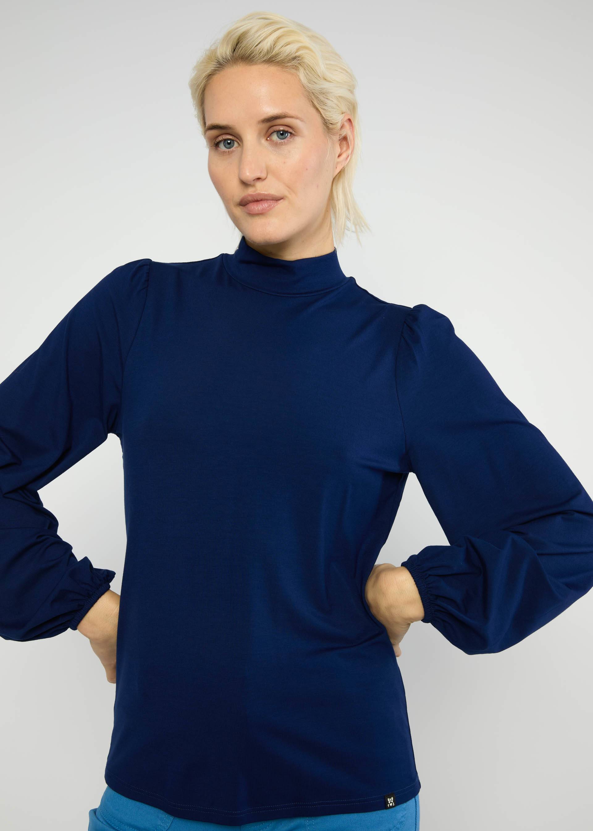 Longsleeve Lonely Lips Angel, iconic dark blue, Shirts, Blau