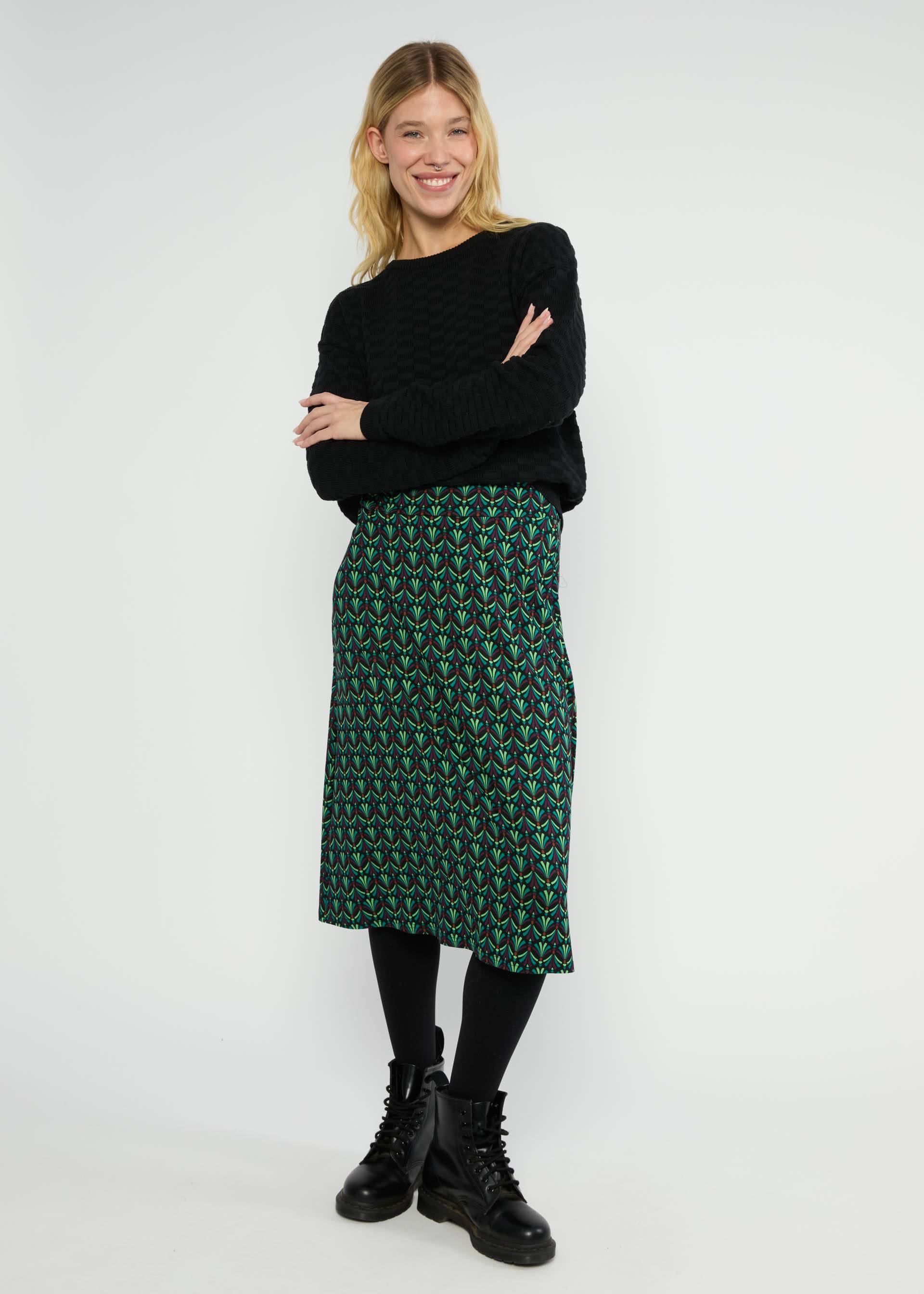 Jersey Skirt Tender Slender, art of magic, Skirts, Black