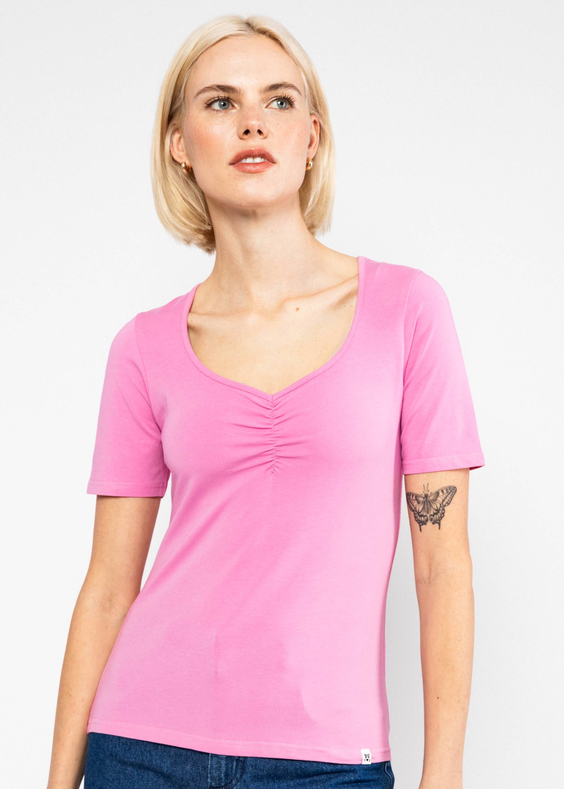 T-Shirt Balconnet F&eacute;minin, summer strawberry pink, Shirts, Rosa