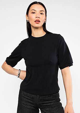 T-Shirt Gracious Gretchen, black and strong, Tops, Black