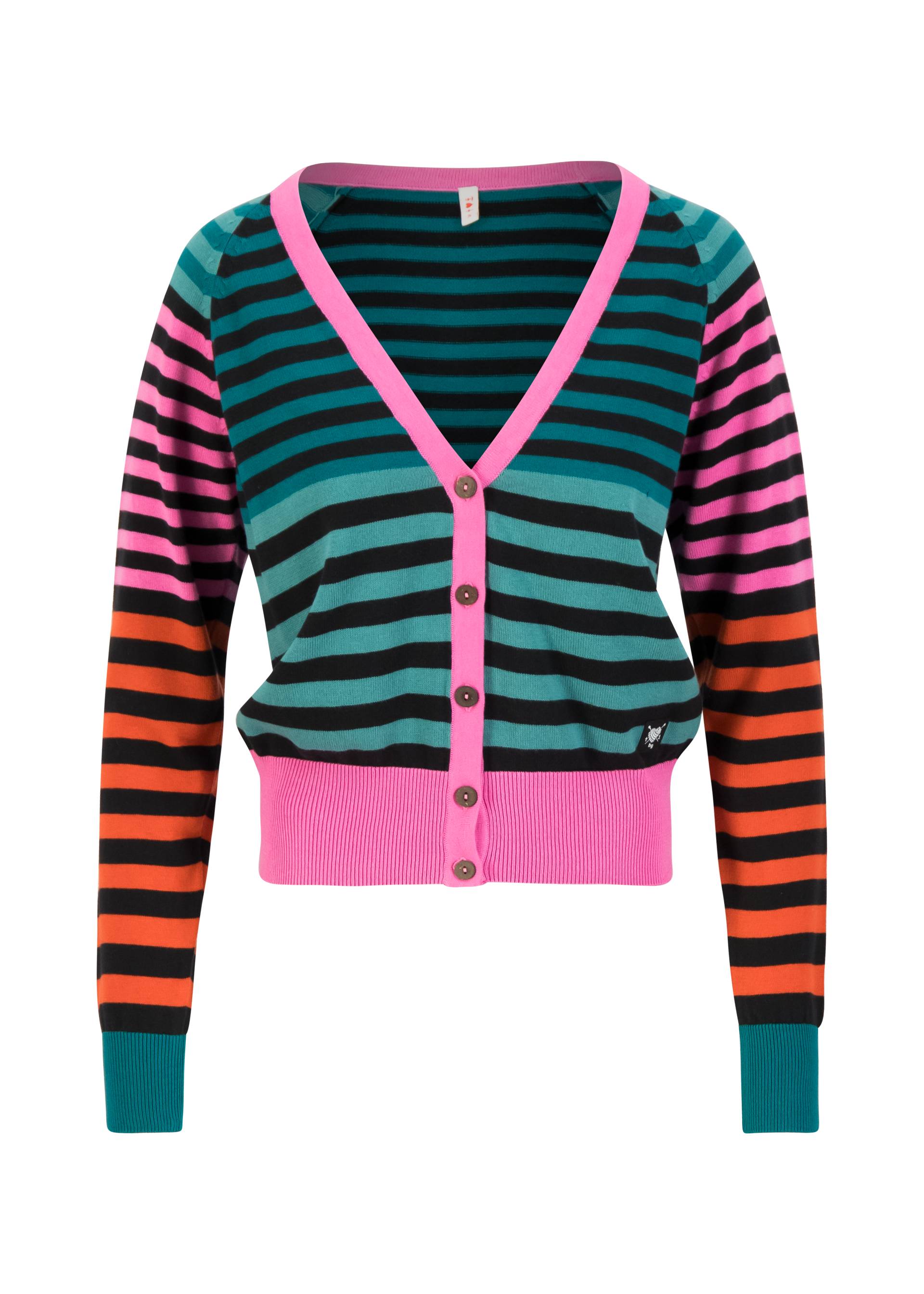 Cardigan Bright Side of Life, colorful magic show, Cardigans, Schwarz