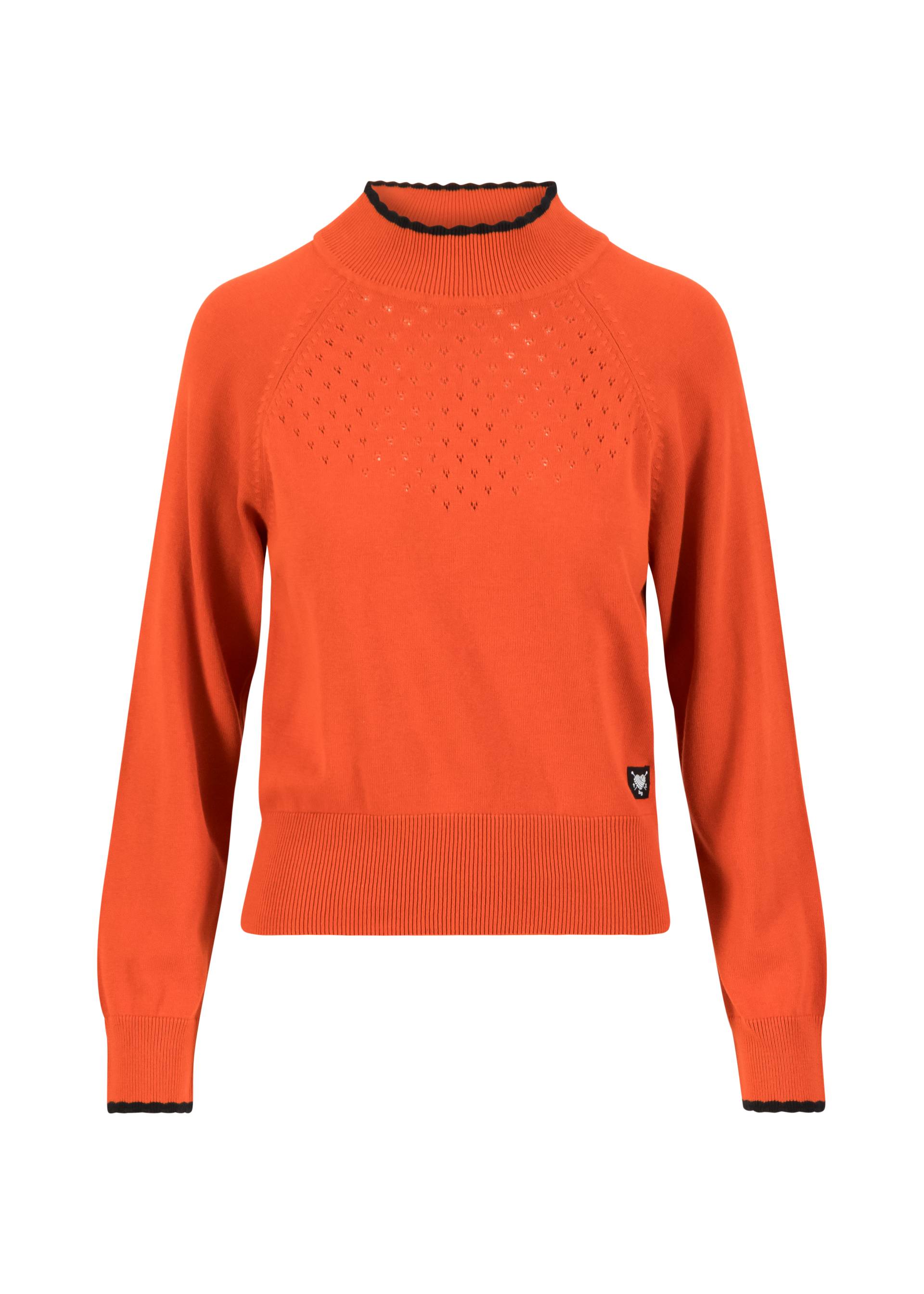 Strickpullover Delicious Minds, autumn shine red, Strickpullover, Rot