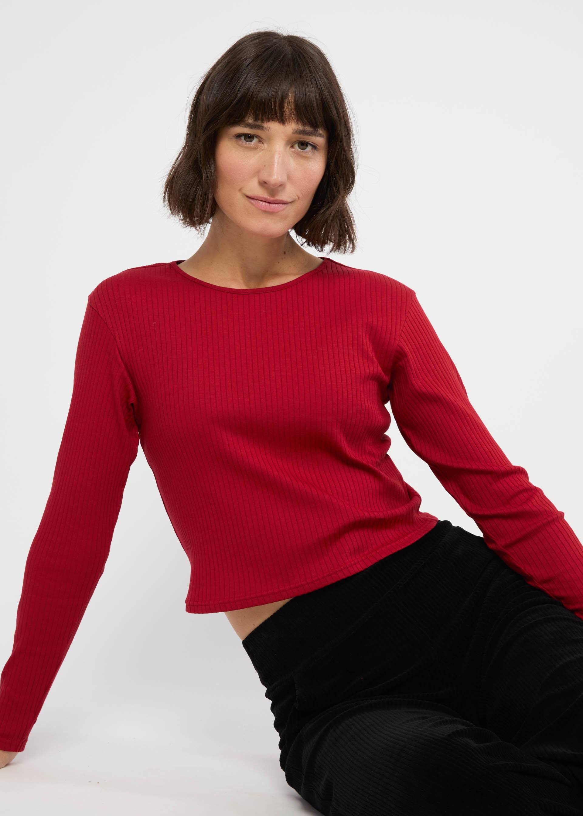 Shirt Feels Like Me, scarlet dahlia red, Shirts, Rot