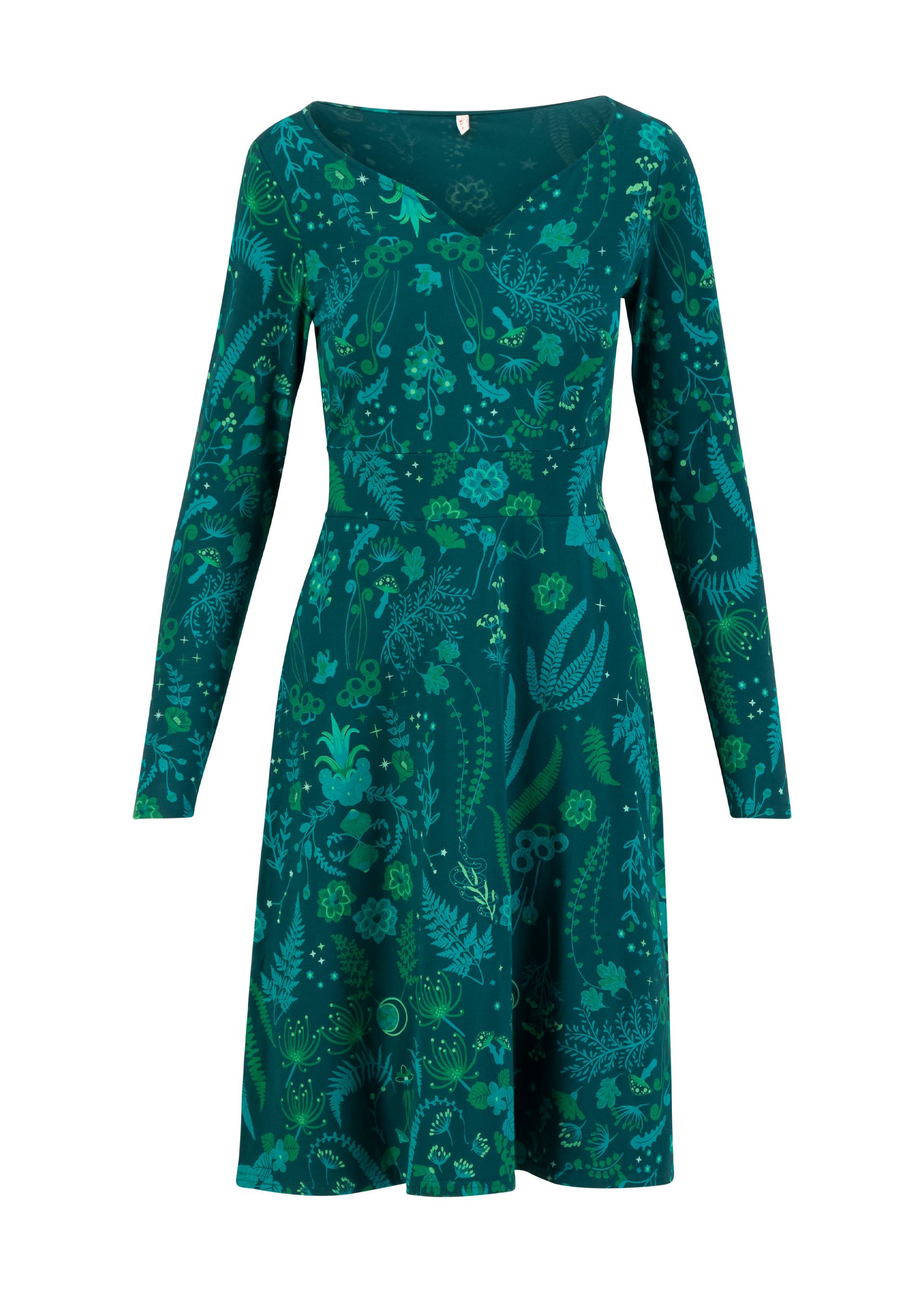 Jerseykleid Froggy Queen, magical night walk, Kleider, Grün