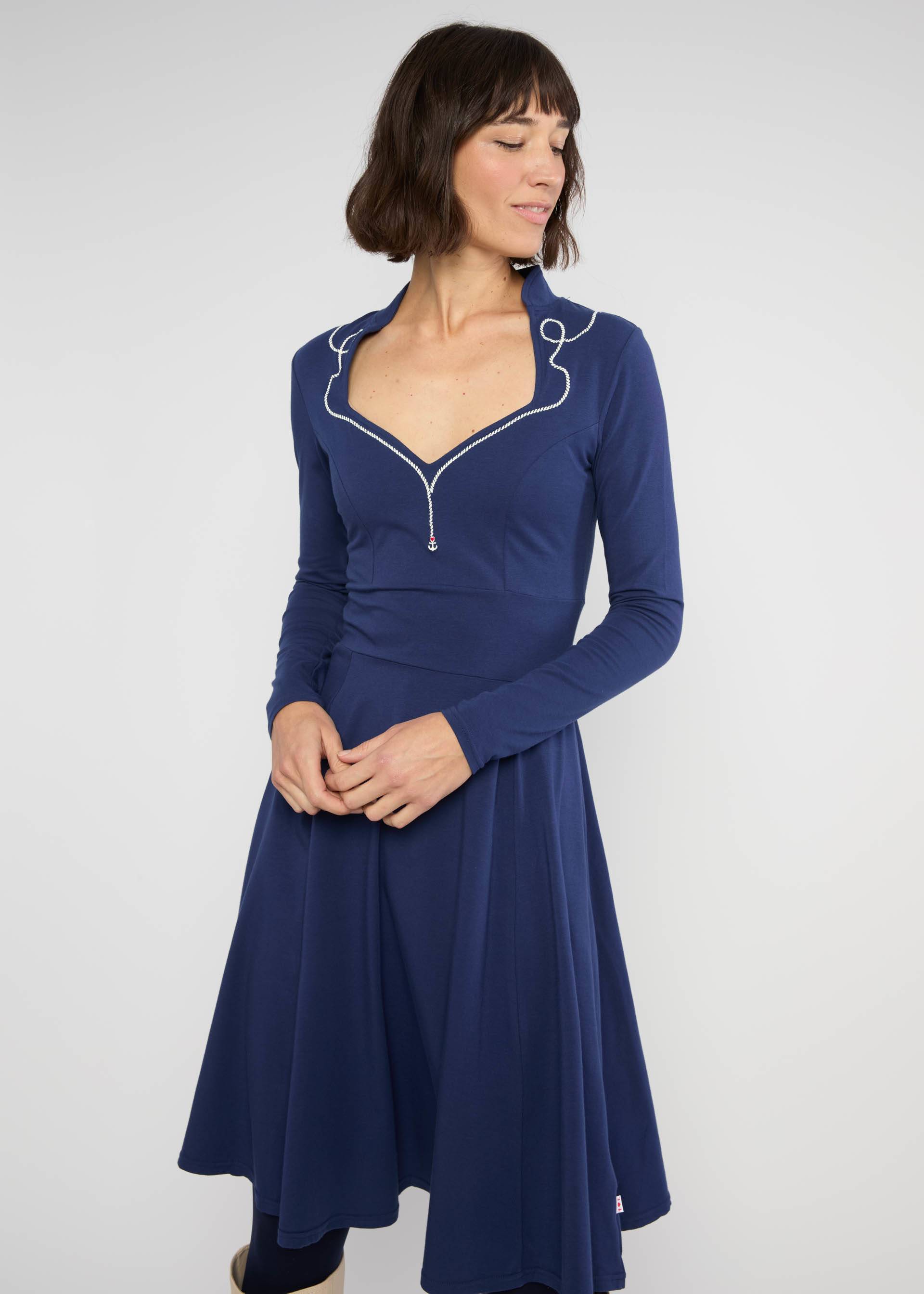 Jersey Dress Miraculous Power Tralala, blue marina, Dresses, Blue