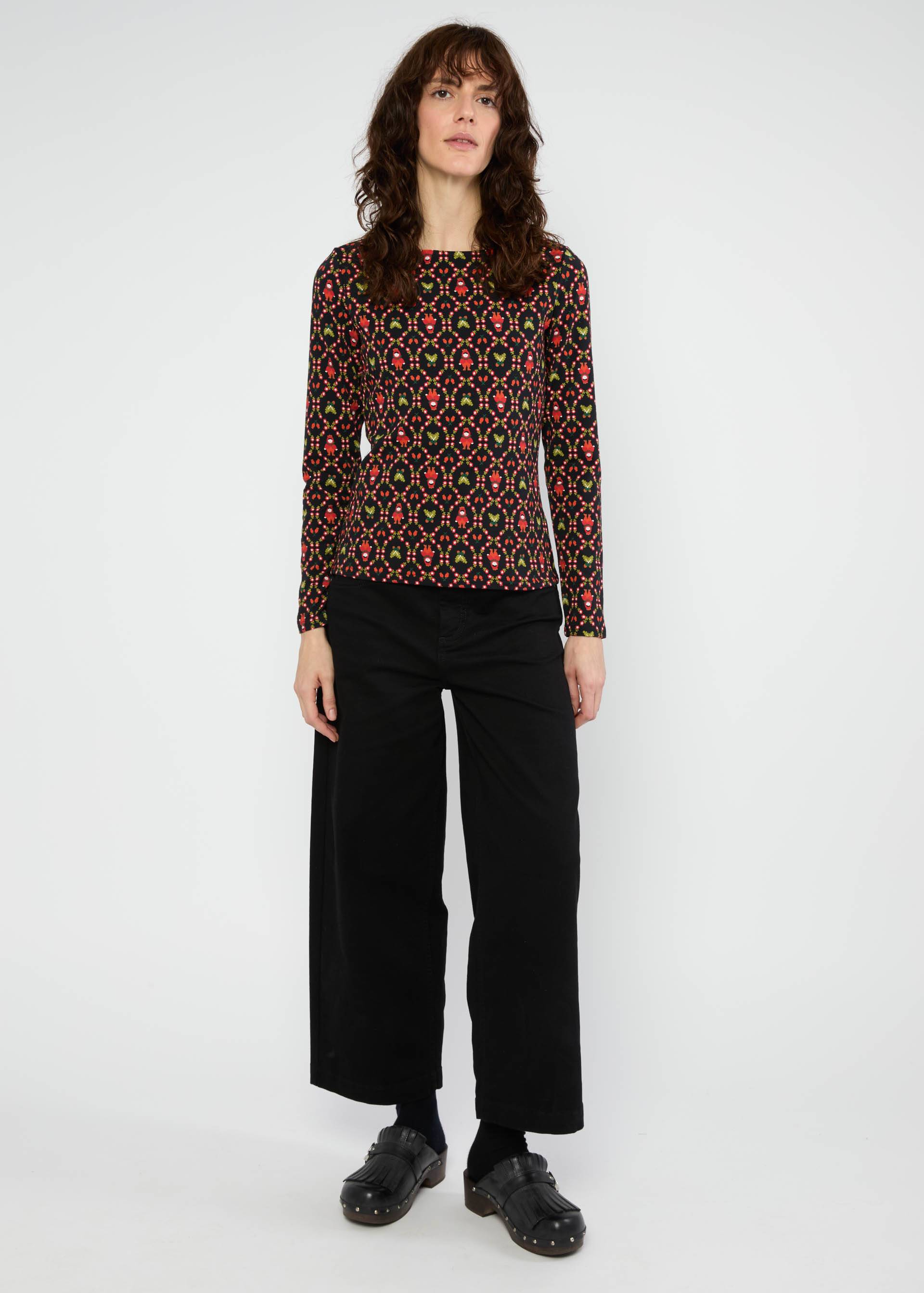 Longsleeve Oh Marine, rose hip hella, Shirts, Schwarz