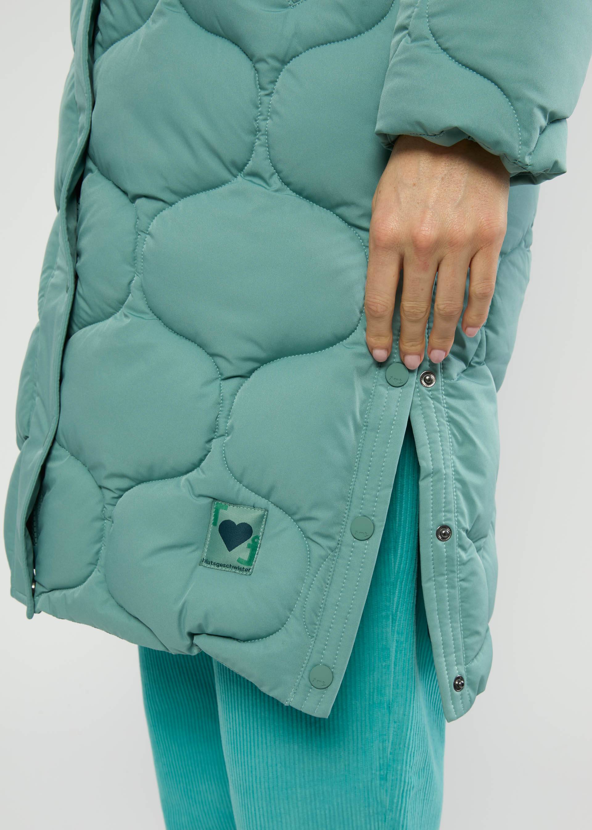 Winter Parka No Down Mister, cold retro blue, Jackets & Coats, Blue