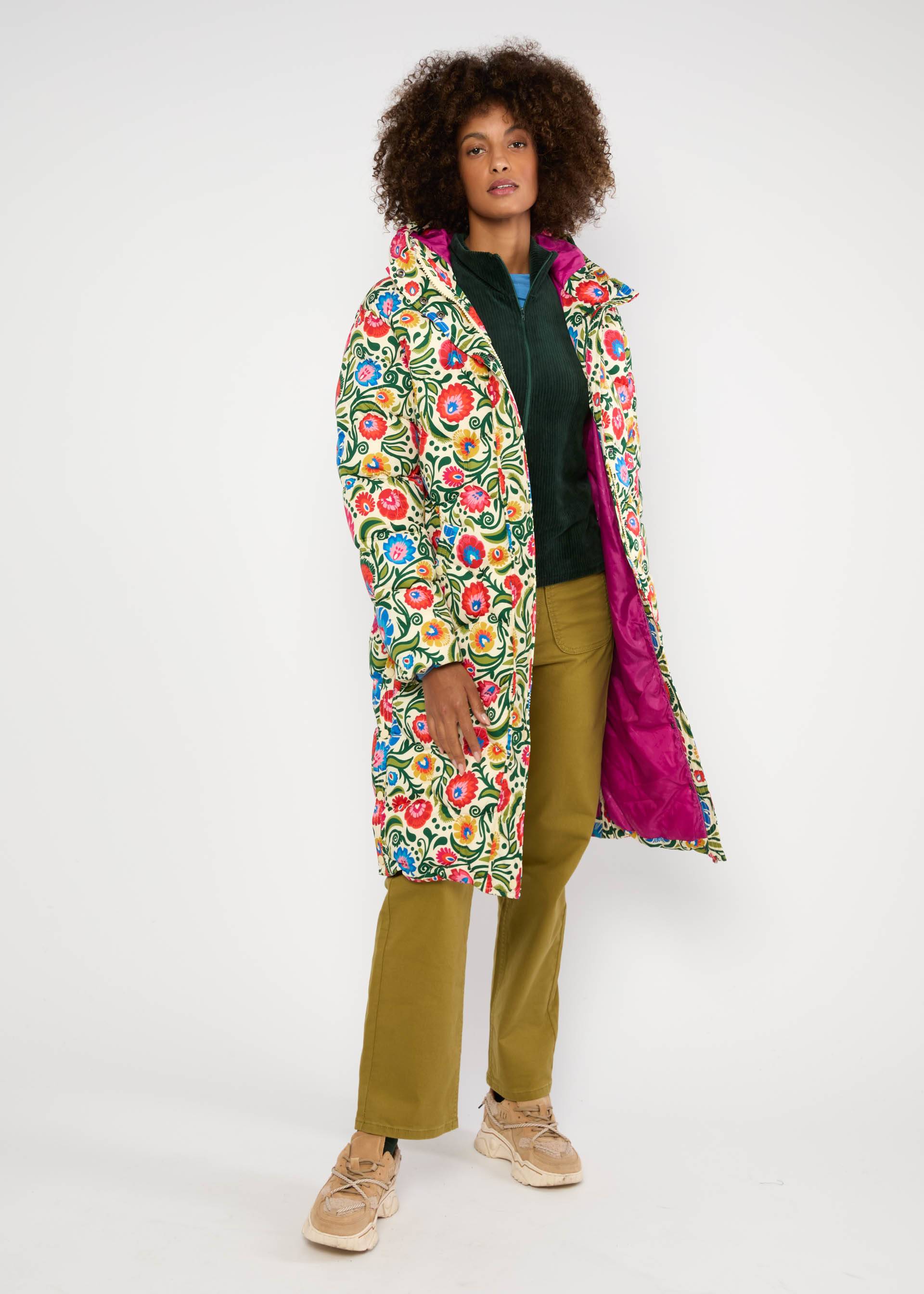 Wintermantel No Down Mister, folklore feeling, Jacken & Mäntel, Weiß