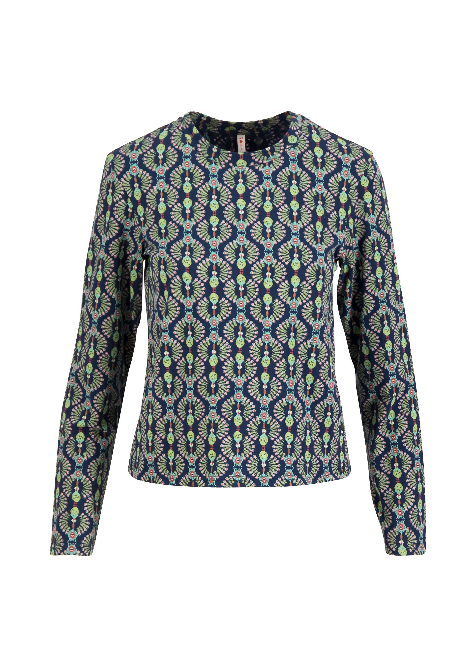 Longsleeve Radiant Rebels Crew, feather duster, Tops, Blue