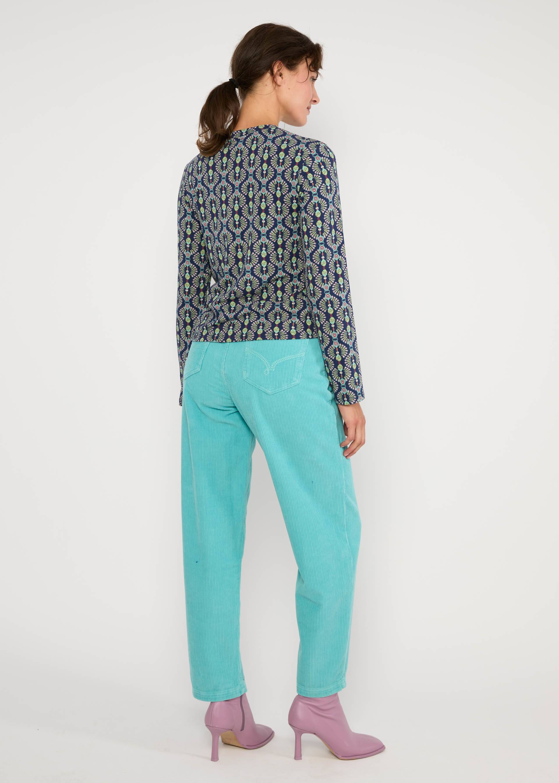 Longsleeve Radiant Rebels Crew, feather duster, Tops, Blue