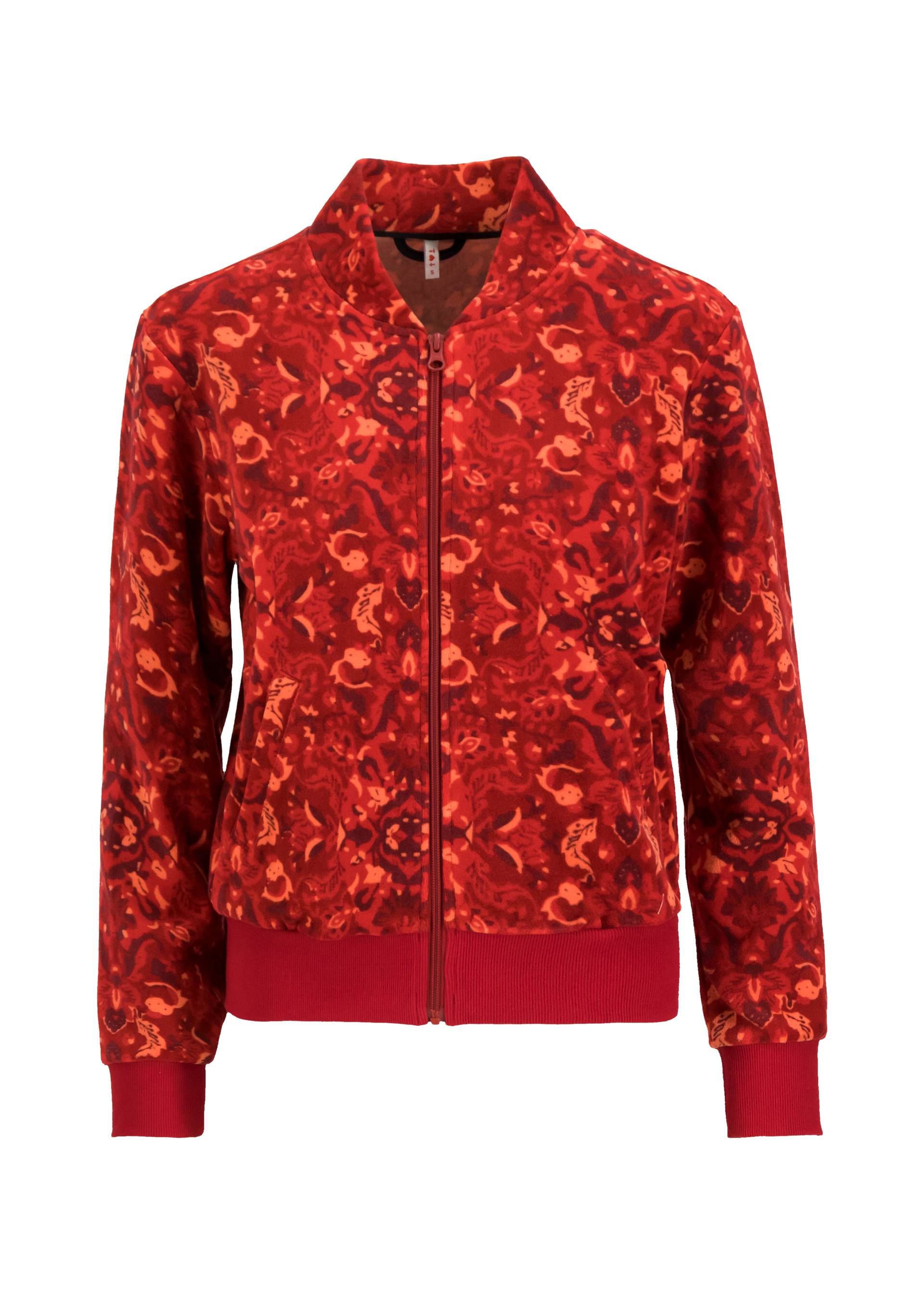 Blouson Velvet Harmony Bomber, red carpet feelings, Sweatshirts & Hoodies, Rot