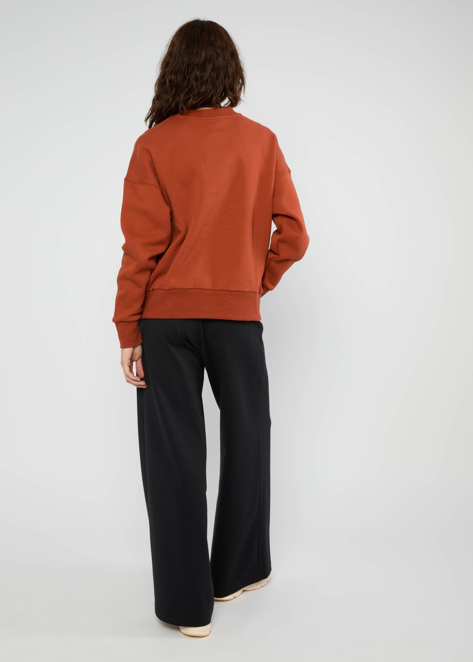 Sweatshirt Casual Crew, brown urban vibes, Sweatshirts & Hoodies, Brown