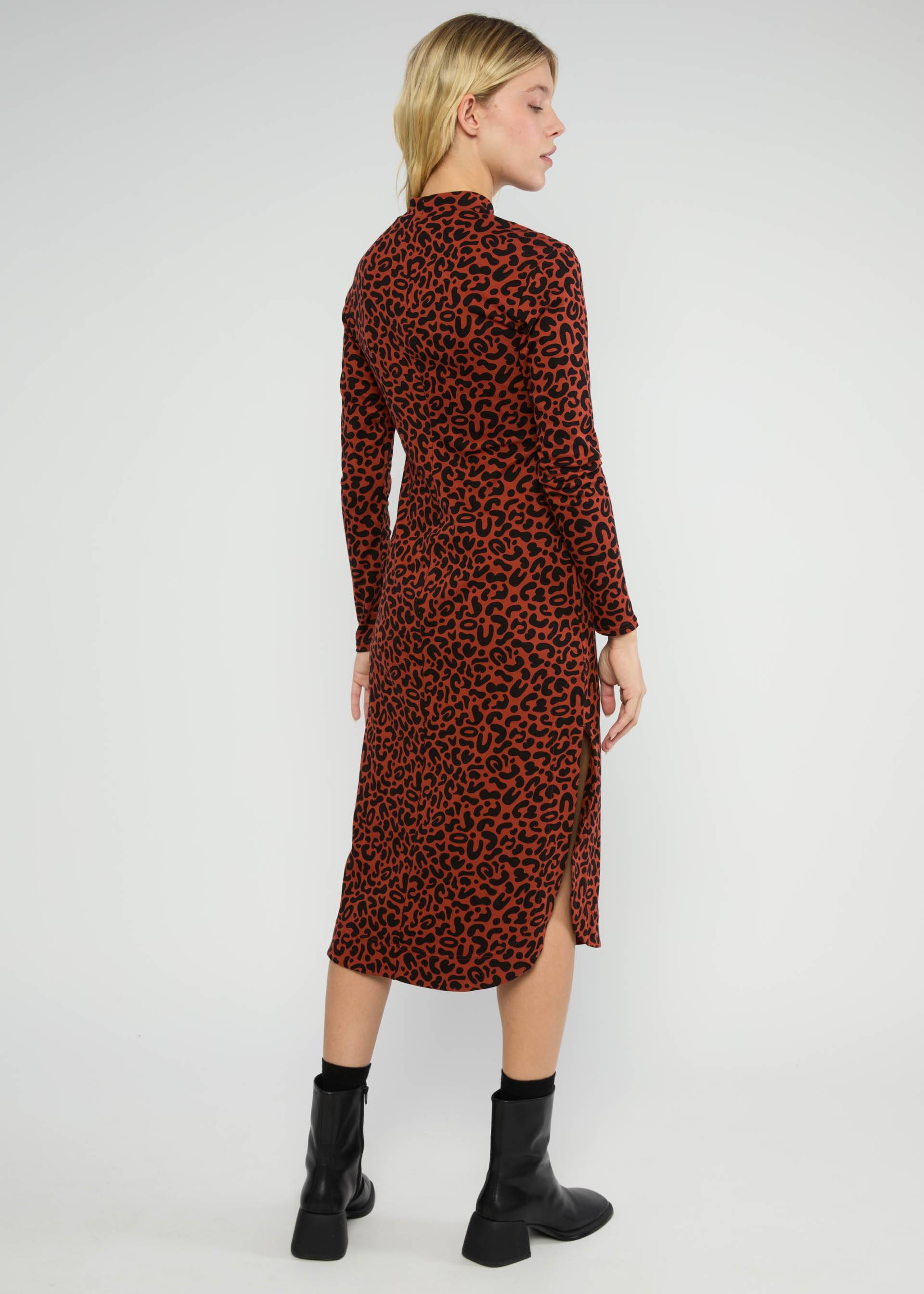 Langarmkleid Minimal Chic, leo or no leo, Kleider, Braun