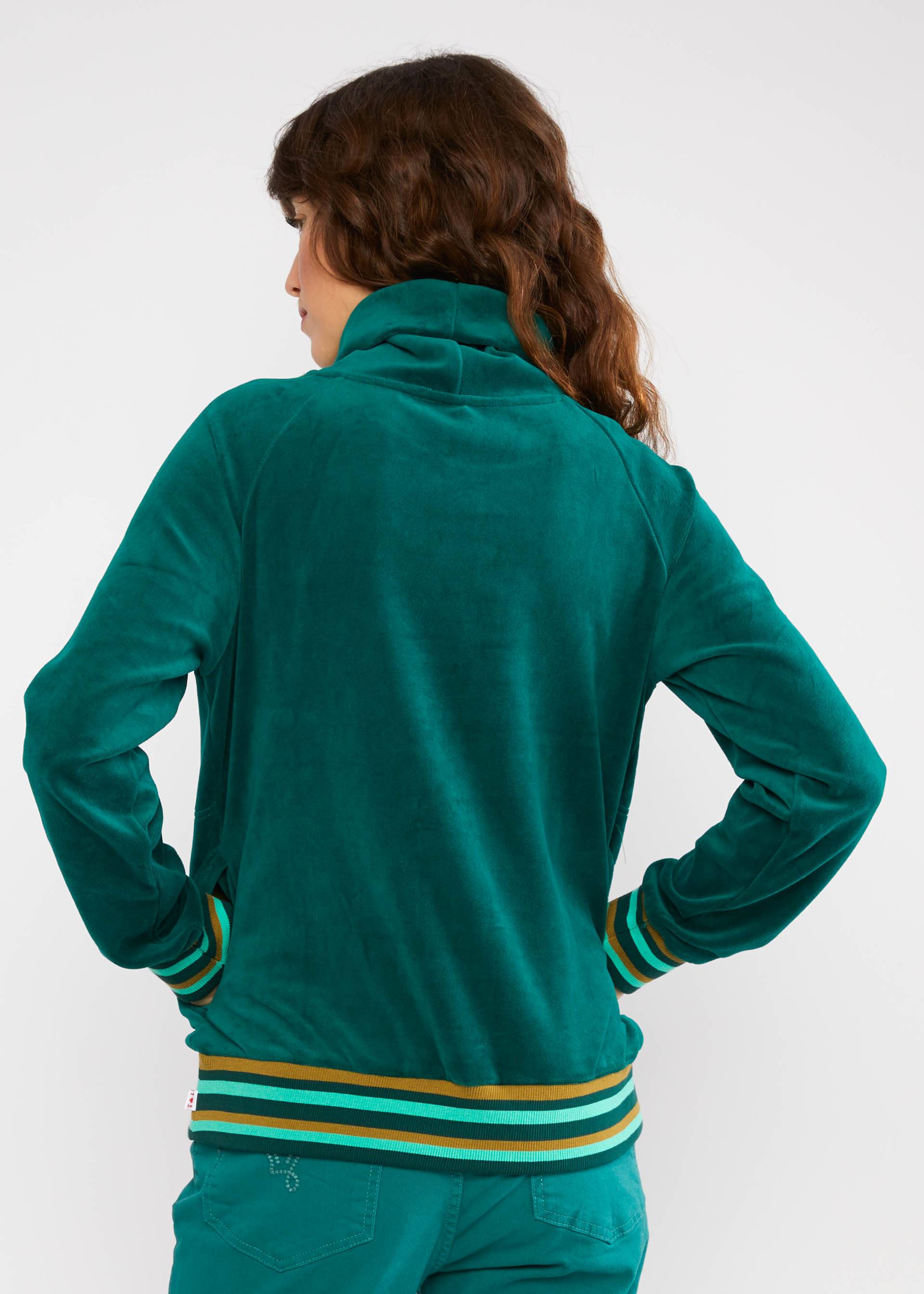 Sweatshirt Velvet Grand Mystic, fairytale waterlily green, Sweatshirts & Hoodies, Green