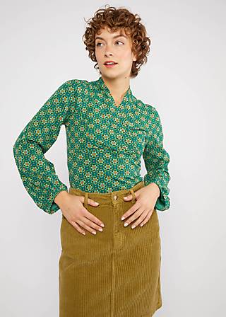 Jerseyshirt Whispering serenity, lovely lily, Shirts, Grün