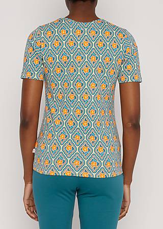 Jerseyshirt Balconnet F&eacute;minin, flowers' mirror of joy, Shirts, Blau