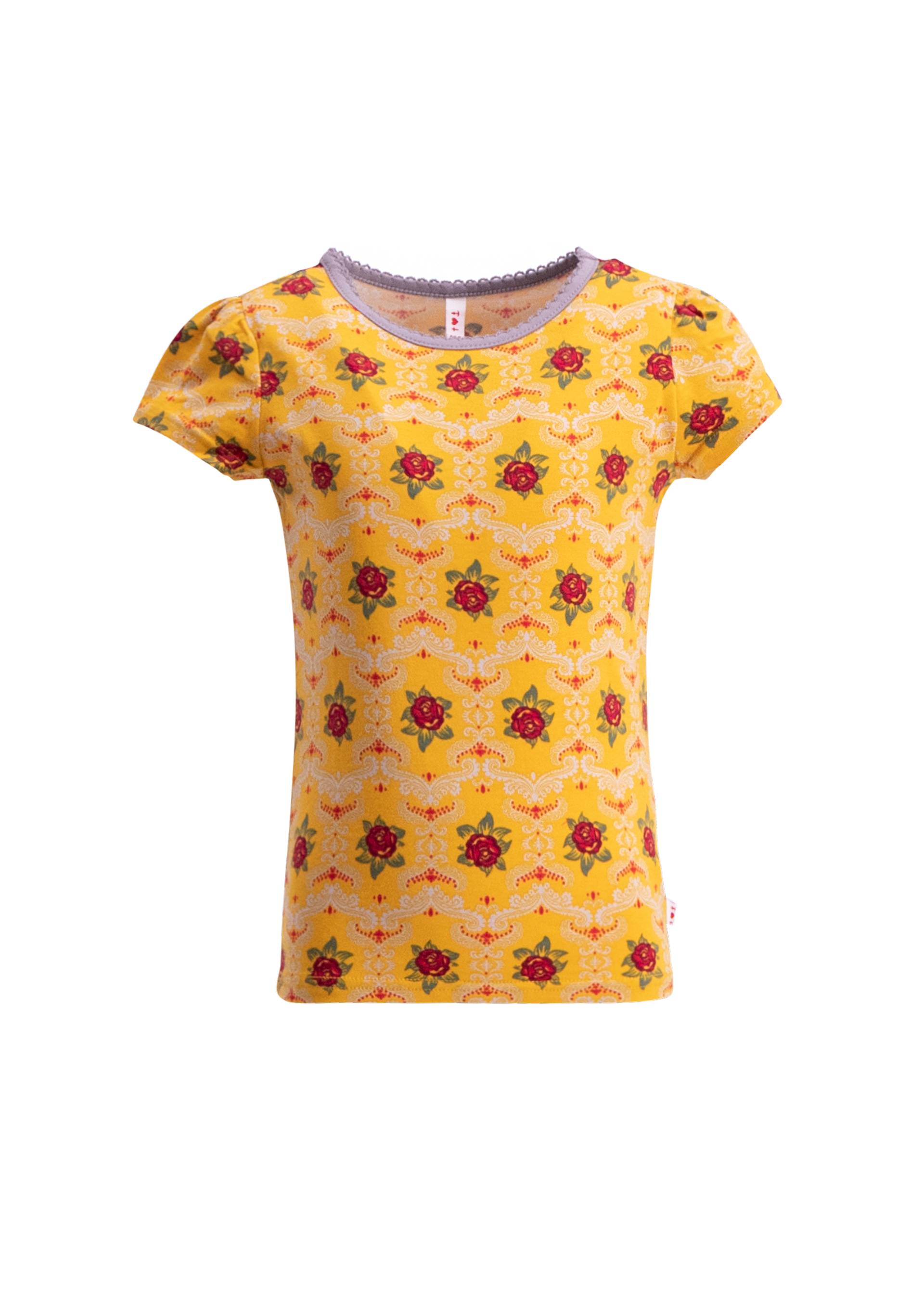 Kinder-Shirt charming shirty, born to die, Kids, Gelb