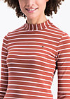 logo stripes turtle longsleeve, earth line, Shirts, Brown