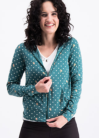 sweet little cowgirl, dots of homeland, Zip jackets, Turquoise