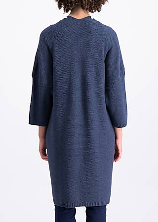 Lange Strickjacke veranda rendezvous, sailor knot, Strickpullover & Cardigans, Blau