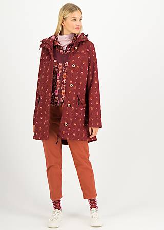 Soft Shell Jacket Wild Weather, owls around me, Jackets & Coats, Brown